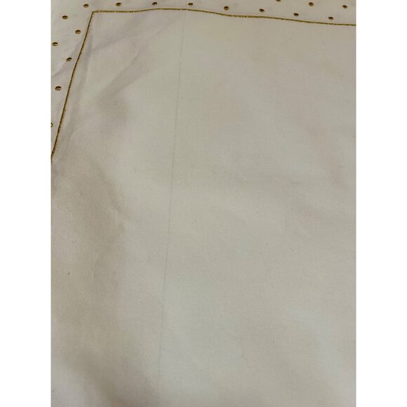 Set Of 4 White Embroidered Yorkie Placemats & Napkins Danbury Mint - Picture 7 of 13